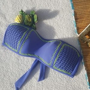 Target Xhilaration Medium Bikini top Purple & Neon